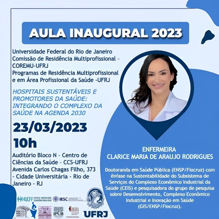 Aula Inaugural HUCFF 2023 Portal De Eventos