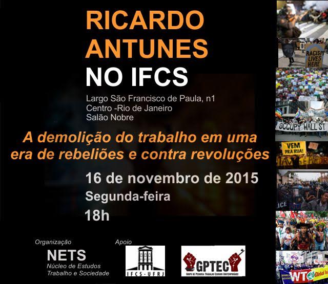 Ricardo Antunes no IFCS