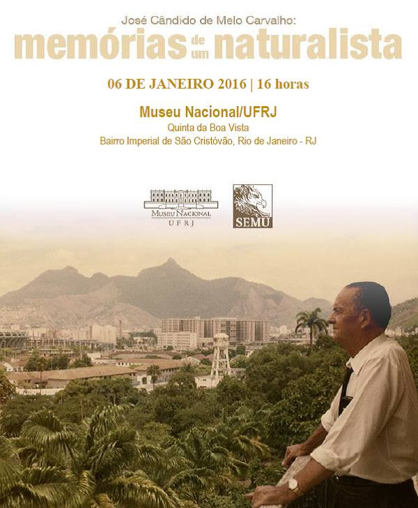 Exposição José Cândido de Melo Carvalho - Memórias de um Naturalista