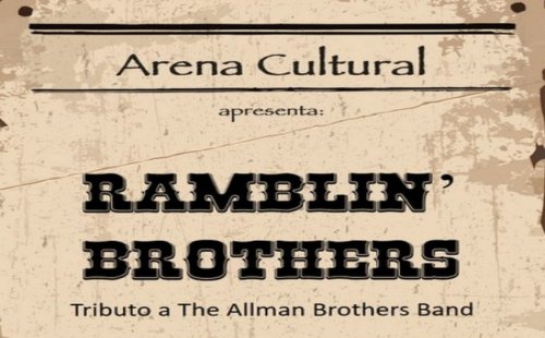 Ramblin’ Brothers Band, no Teatro de Arena do CCS/ UFRJ