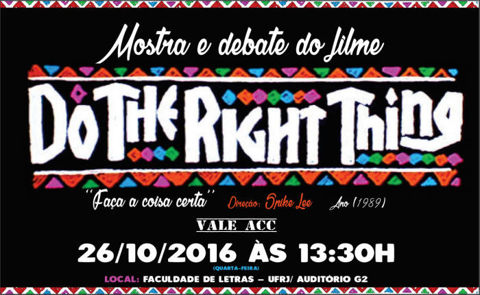 Mostra e Debate: "Do the Right Thing", de Spike Lee