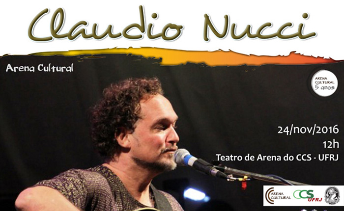 Claudio Nucci Apresenta o Show "Acentos Brasileiros"