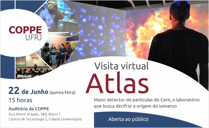 Visita virtual ao Atlas do Cern aberta ao público