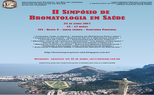 II Simposio de Bromatologia em Saúde
