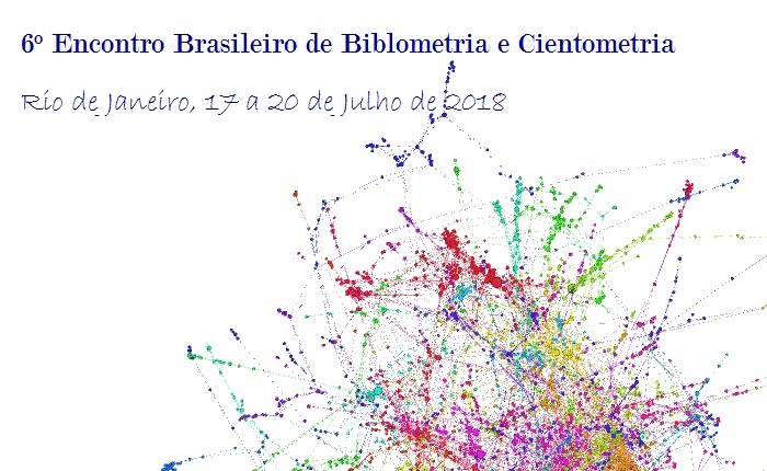 6º Encontro Brasileiro de Bibliometria e Cientometria (6º EBBC)