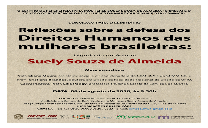 Reflexões sobre a defesa dos Dir. Hum. das Mulheres Brasileiras
