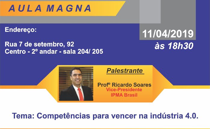 Aula Magna – MBA Engenharia Econômica e de Produção – EEP 05