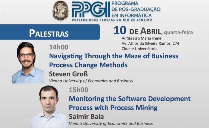 Palestras PPGI/UFRJ - Steven Groß e Samir Bala