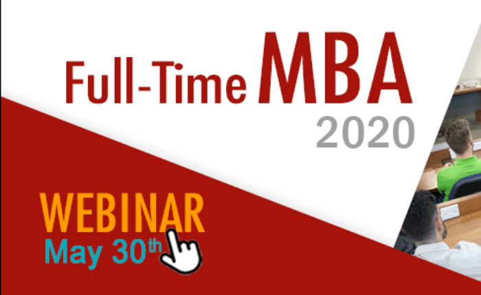 Webinar - Full-Time MBA COPPEAD/UFRJ