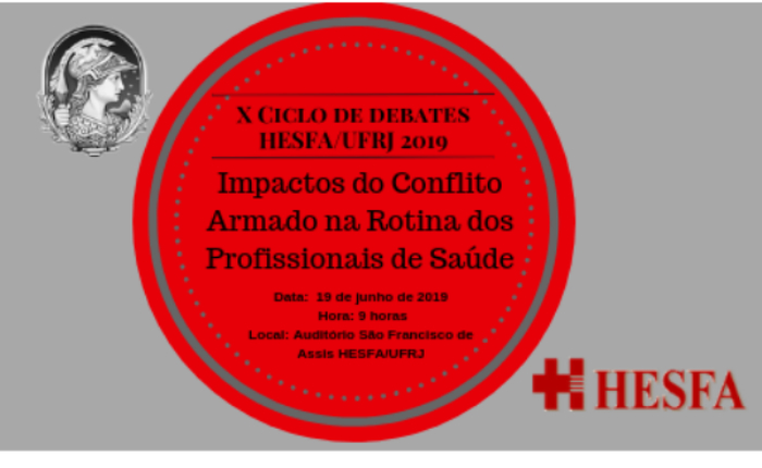 X Ciclo de Debates HESFA/UFRJ - 2019