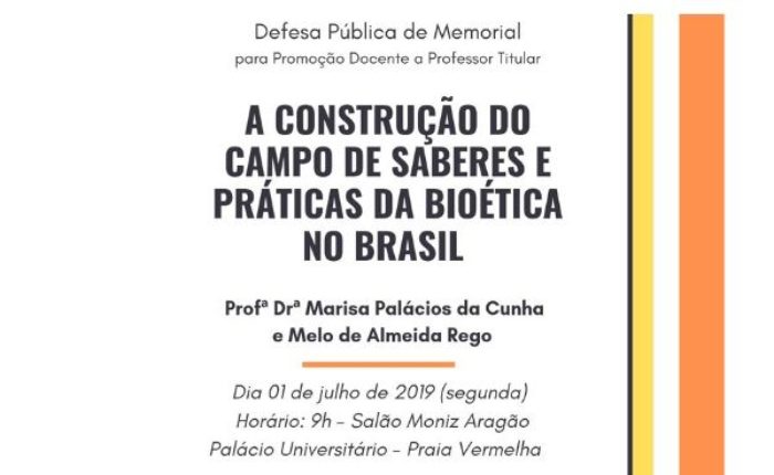 A construção do campo de saberes e práticas da Bioética no Brasil