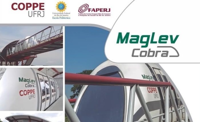 Visitação do Maglev-Cobra, o trem de levitação magnética da Coppe/UFRJ