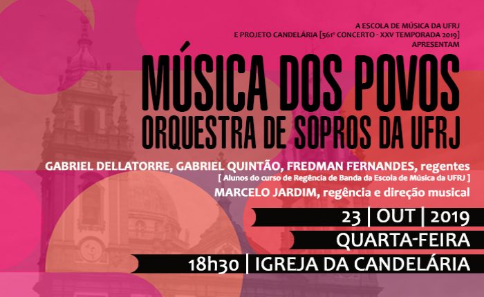Orquestra de Sopros da UFRJ apresenta A Música dos Povos