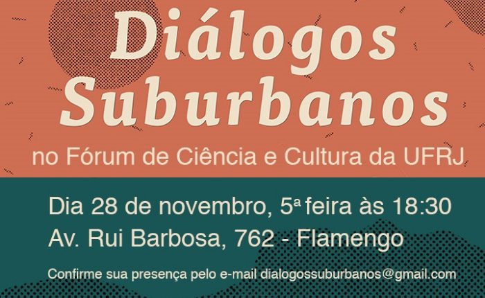 Lançamento do livro Diálogos Suburbanos
