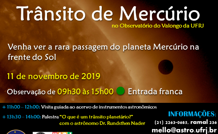 Trânsito de Mercúrio no Observatório do Valongo