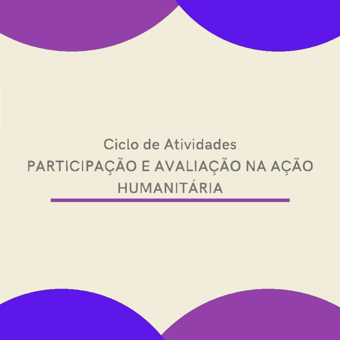Participação e avaliação em ação humanitária