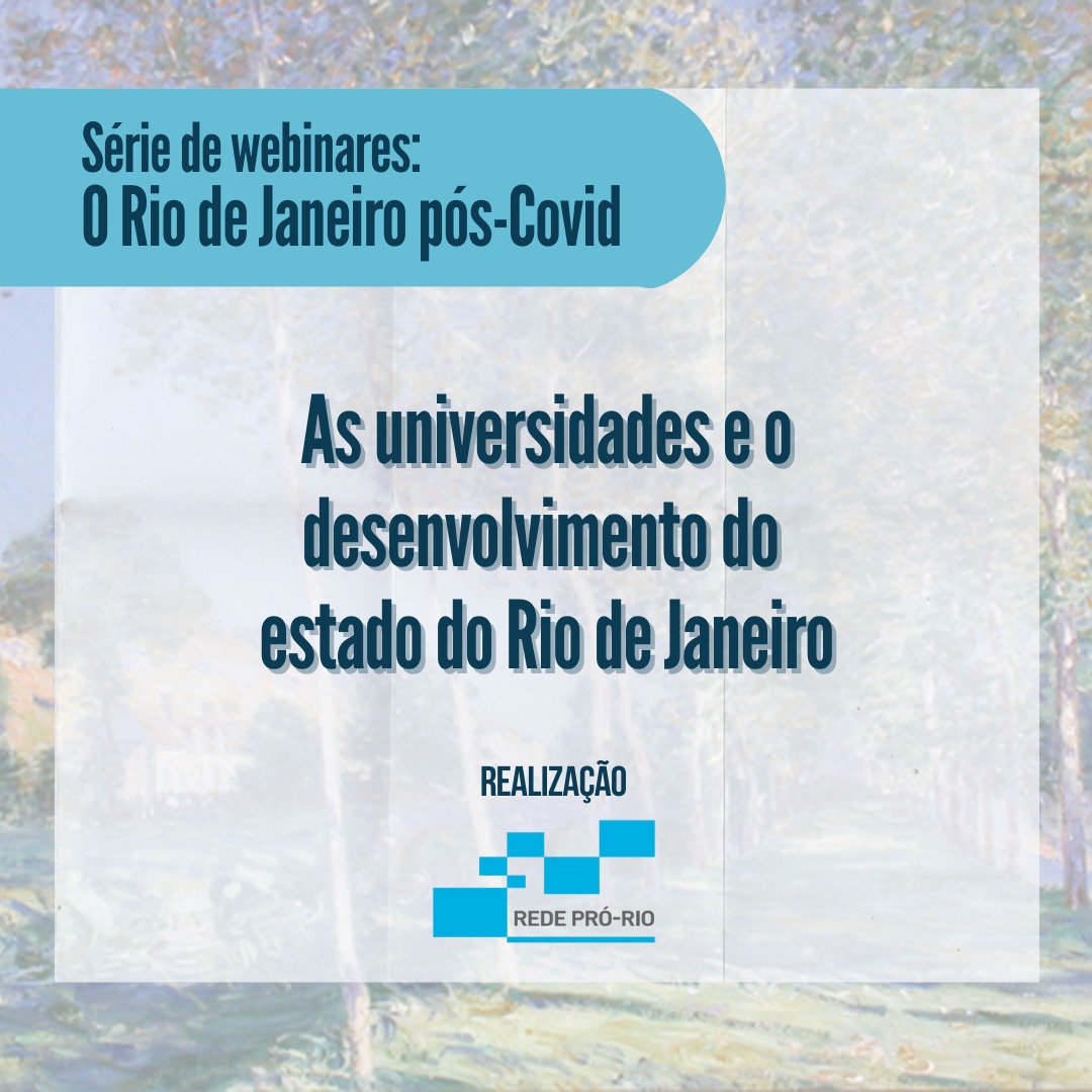 As Universidades e o Desenvolvimento do Rio de Janeiro