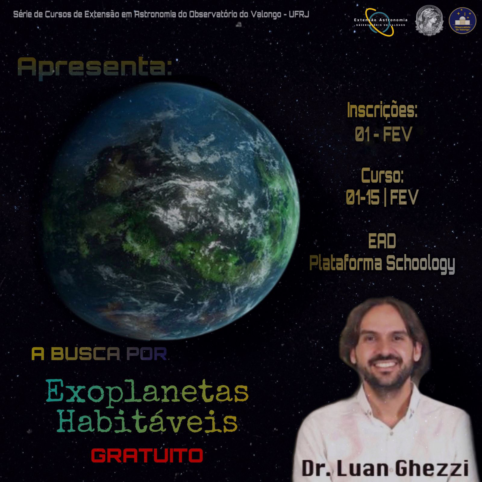 A busca por exoplanetas habitáveis - segunda edição