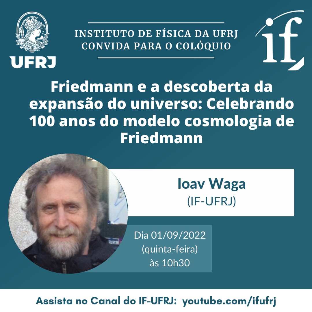 Friedmann e a descoberta da expansão do universo – Portal de Eventos