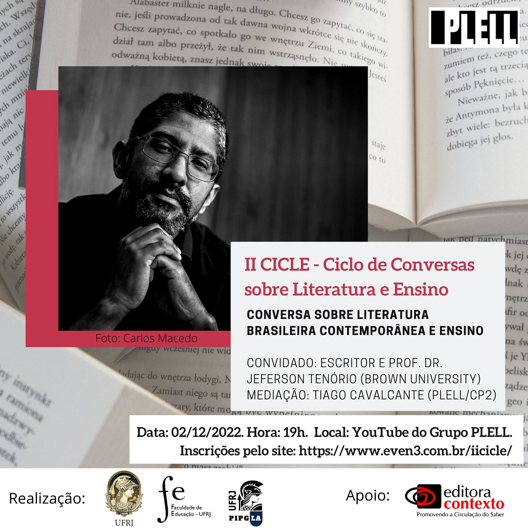Conversa sobre literatura brasileira contemporânea e ensino