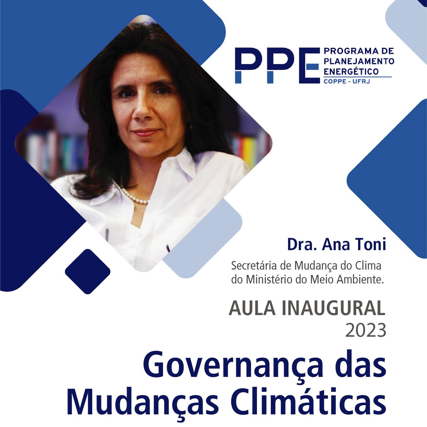 Aula Inaugural do Programa de Planejamento Energético