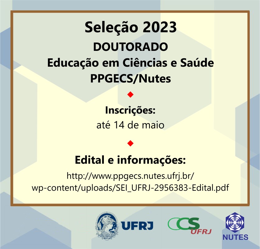 Seleção de novos alunos para o Mestrado em Ciências da Saúde foi