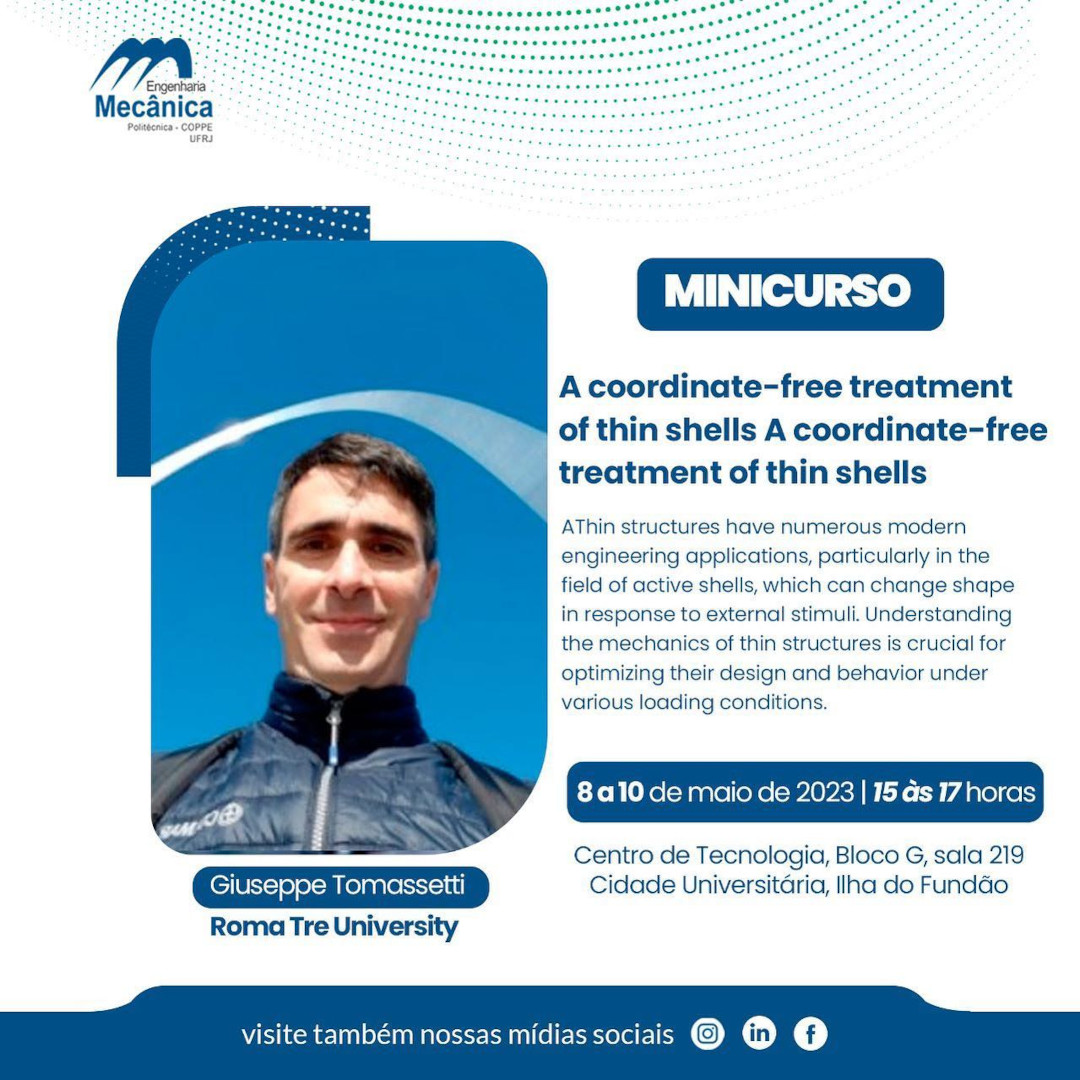 Minicurso: A coordinate-free treatment of thin shells