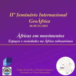 II Seminário Internacional GeoÁfrica