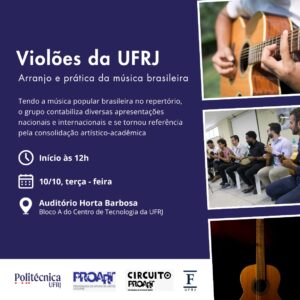 Violões da UFRJ: Arranjo e prática da música brasileira