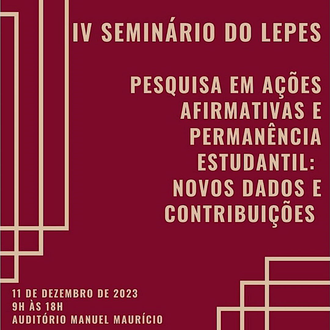 IV Seminário do LEPES