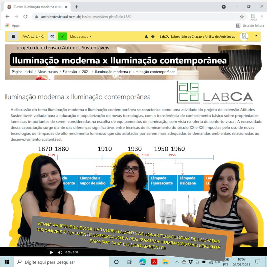 Iluminação moderna x Iluminação contemporânea