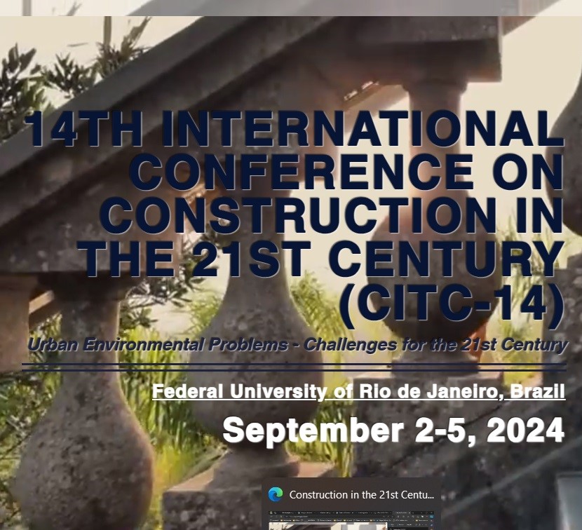14ª Conferência Internacional sobre Construção no Século 21 (CITC-14)