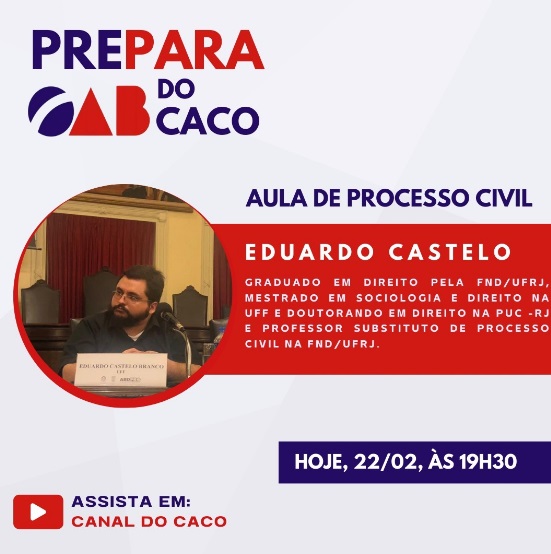 Prepara OAB do CACO/FND: Aula de Processo Civil