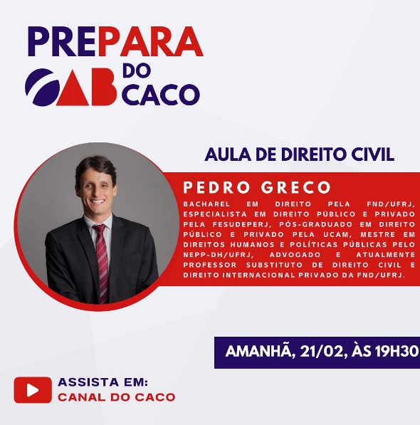Prepara OAB do CACO/FND: Aula de Direito Civil