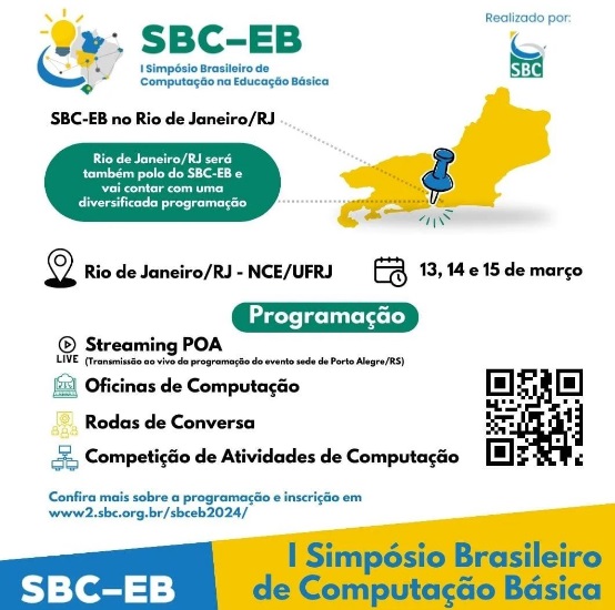I Simpósio Brasileiro de Computação na Educação Básica (SBC-EB)