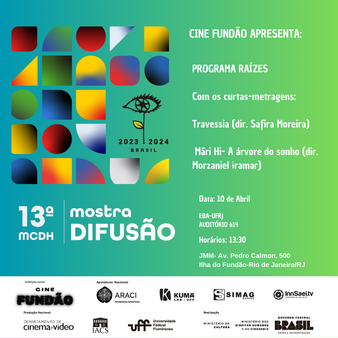 Cine Fundão apresenta 13ª Mostra de Cinema e Direitos Humanos