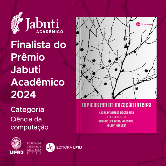 Livro da Editora UFRJ é semifinalista do Prêmio Jabuti Acadêmico