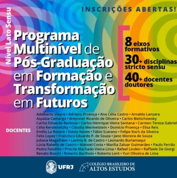 Inscrições abertas: Programa de Formação e Transformação em Futuros
