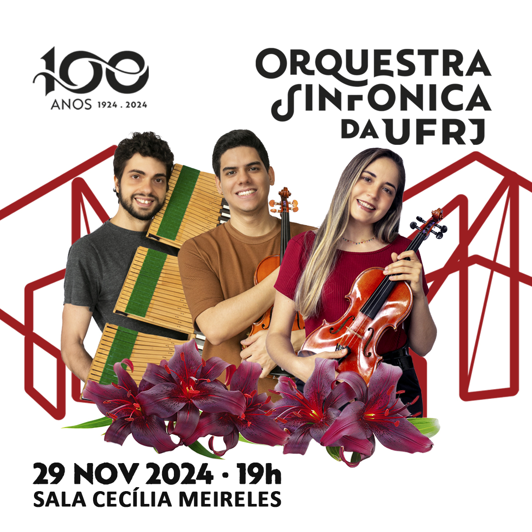 Concerto da Orquestra Sinfônica da UFRJ na Sala Cecília Meireles