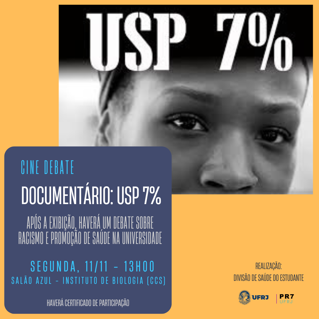 Cine Debate: Documentário "USP 7%"