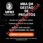 Inscrições Abertas para o MBA em Gestão de Projetos - Turma 2025-1