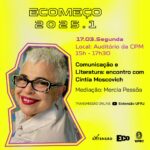 "Comunicação e Literatura: encontro com Cintia Moscovich"