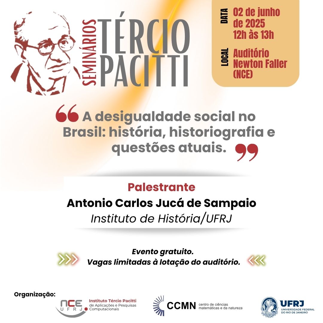 Seminários Tércio Pacitti - Programação de Junho
