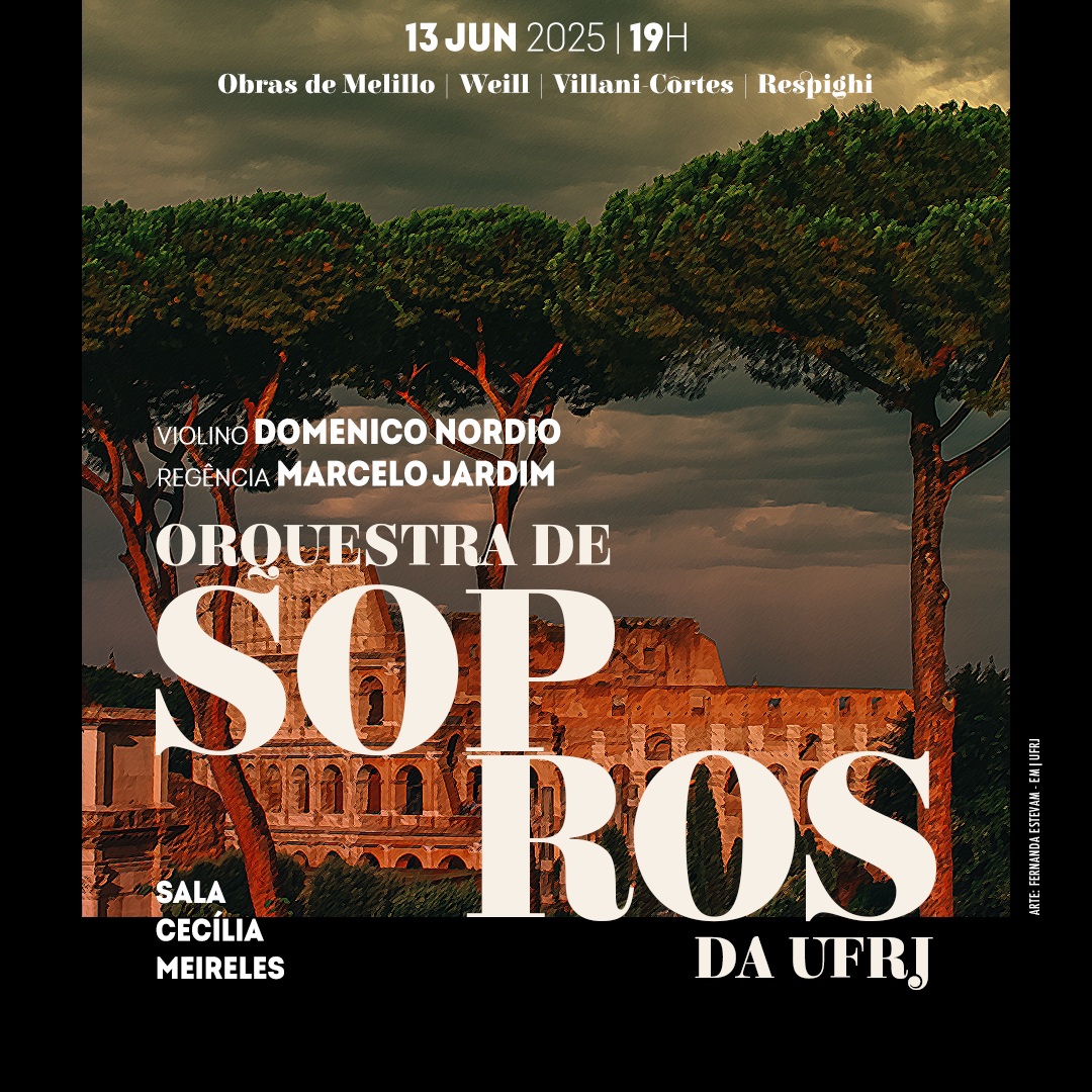 Concerto da Orquestra de Sopros da UFRJ