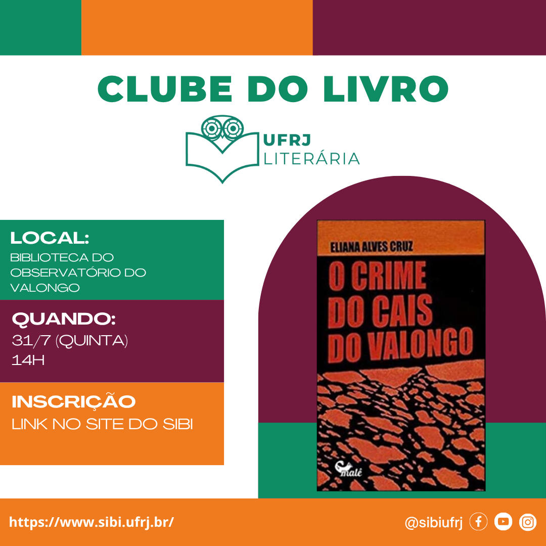 Clube do livro: UFRJ Literária