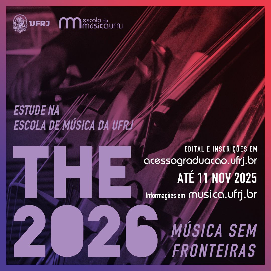 Estude na Escola de Música - THE2026