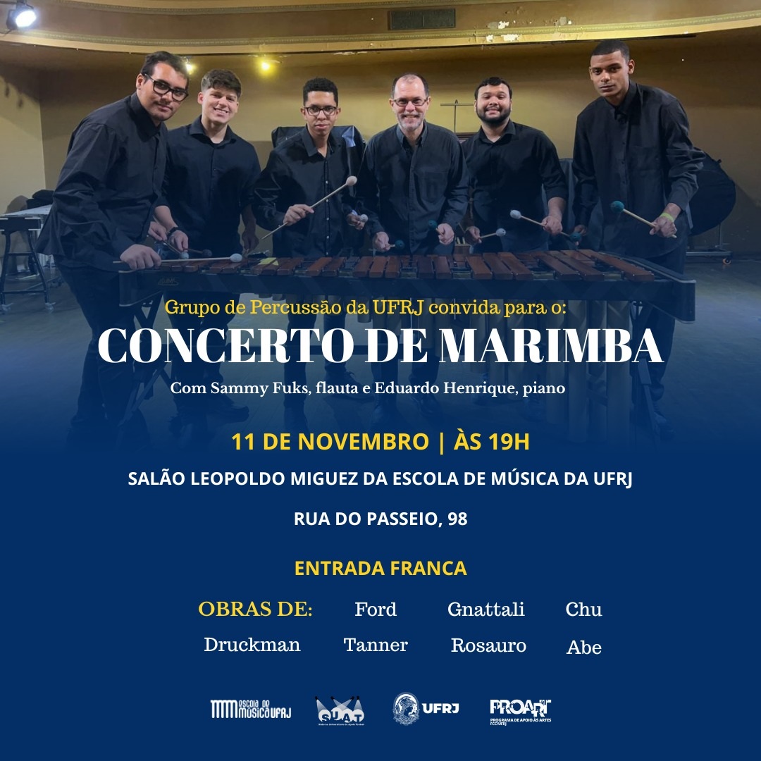Concerto de Marimba - Grupo de Percussão da UFRJ