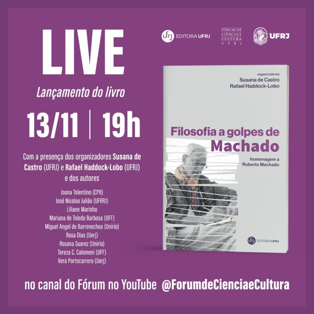 Filosofia a golpes de Machado: homenagem a Roberto Machado