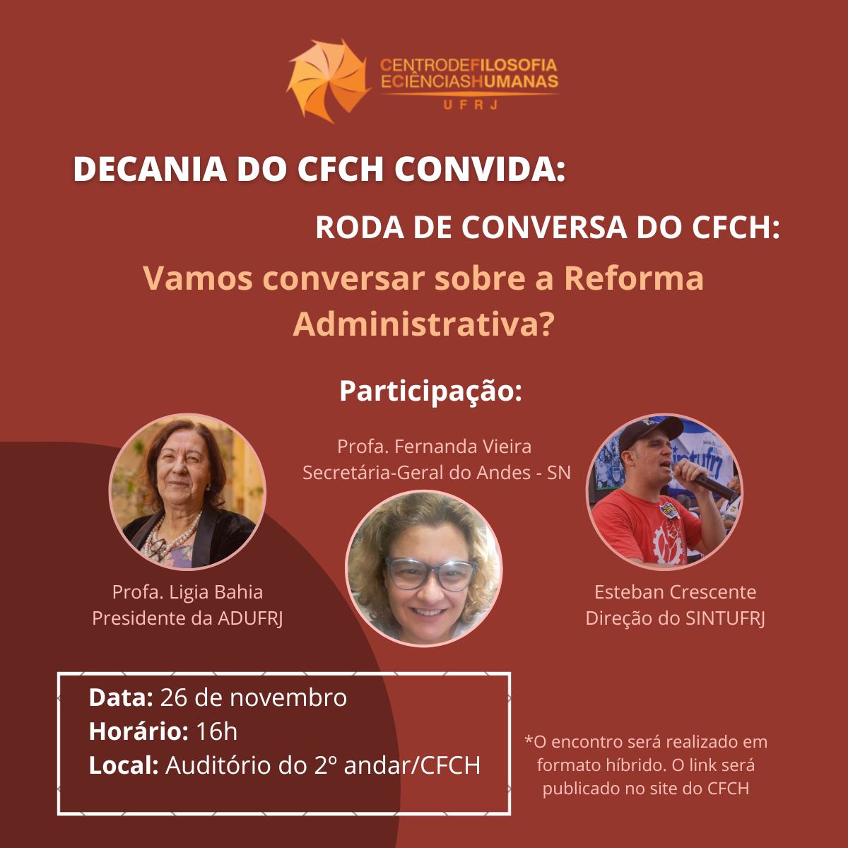 Roda de Conversa: Vamos conversar sobre a Reforma Administrativa?