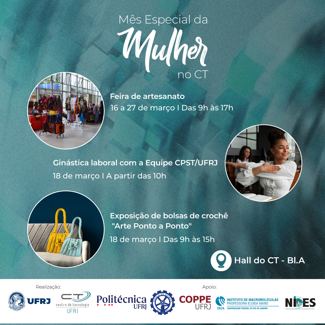 Programação especial em comemoração ao Dia Internacional da Mulher